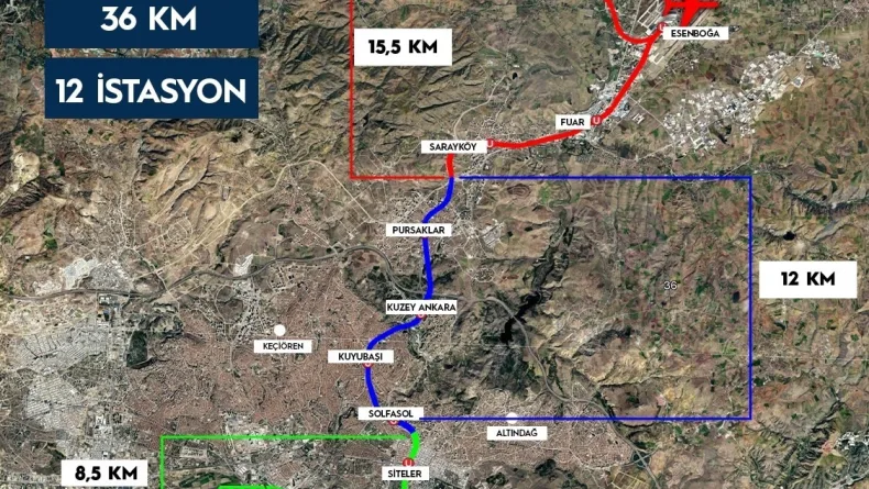 Bakan Uraloğlu: YHT GAR-Esenboğa Havalimanı arası raylı sistemle bağlanacak
