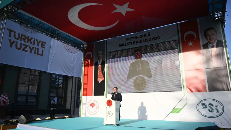 Bakan Yumaklı: Suyu doğru yönetmek görevimizdir