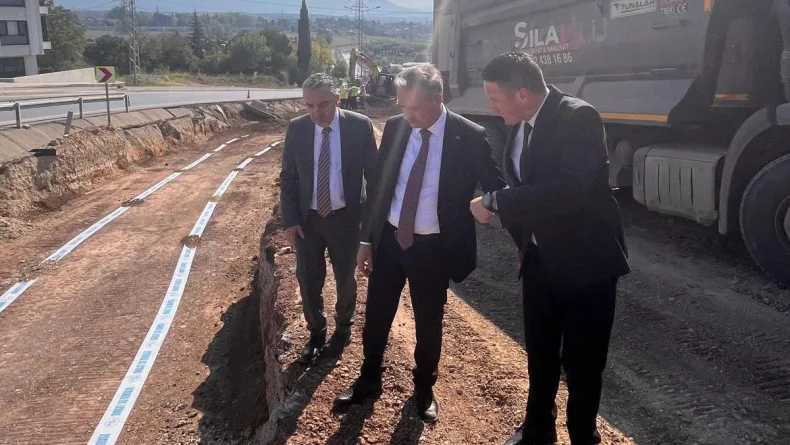 Ballıkaya Barajı İsale Hattı Projesi’ndeki çalışmaları sürüyor