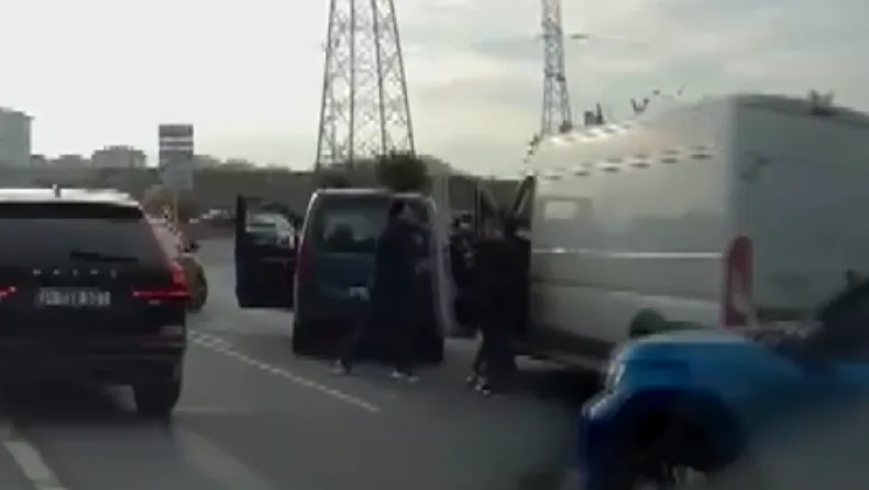 Başakşehir’de trafikte kavga eden sürücülere 360 bin lira ceza