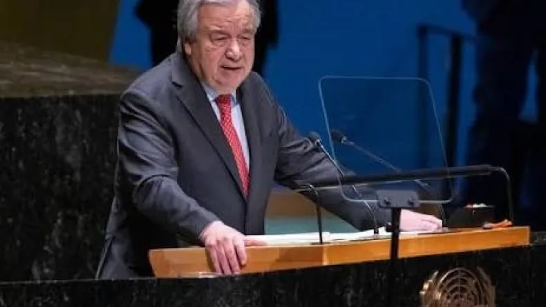 BM Genel Sekreteri Guterres: Gazze'de hiçbir şeye benzemeyen bir yıkım yaşandı
