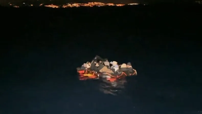Bodrum’da 36 kaçak göçmen kurtarıldı