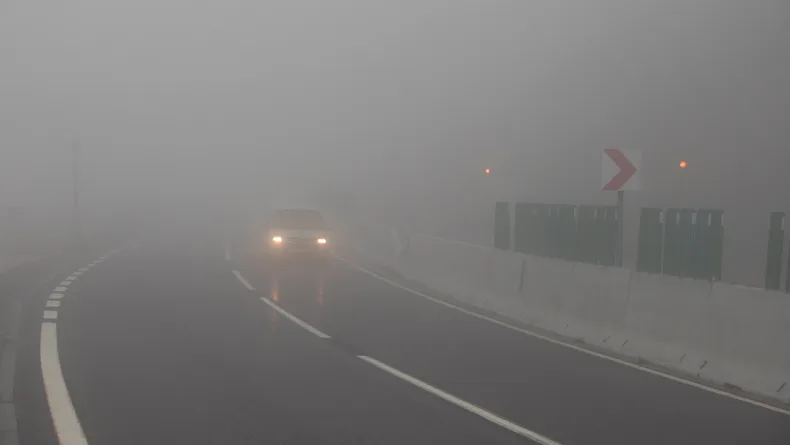 Bolu Dağı geçişinde yoğun sis