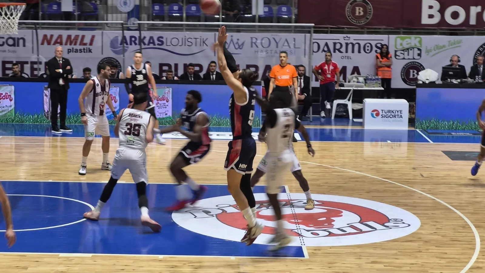 Bordo Bandırma - Bahçeşehir Koleji: 103- 88