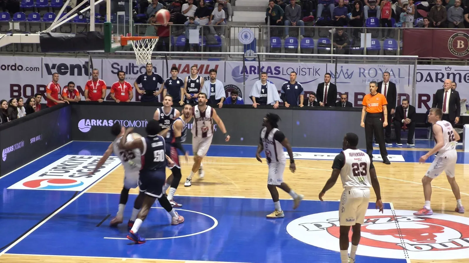 Bordo Bandırma - Bahçeşehir Koleji: 103- 88
