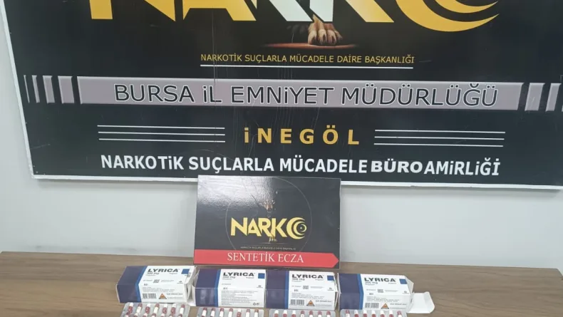 Bursa'da 224 sentetik ecza ele geçirildi