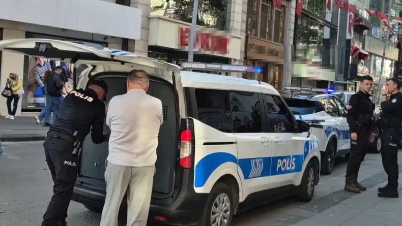 Caddede yürüyen kadının fotoğraflarını izinsiz çeken şüpheli tutuklandı