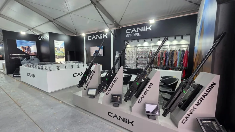 Canik, uluslararası keskin nişancı yarışmasında silah sistemlerini sergiledi