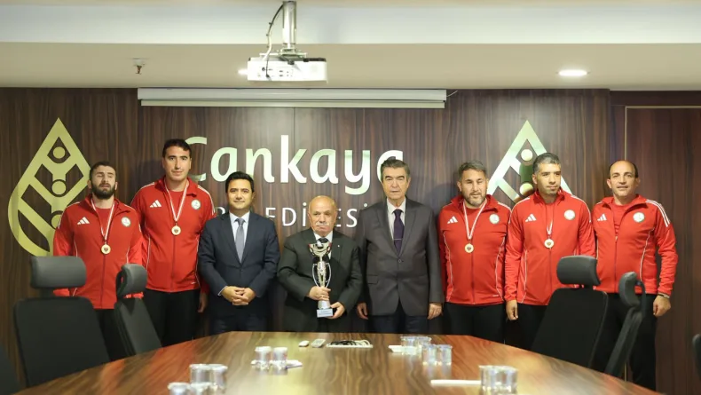 Çankaya Belediyesi Görme Engelliler Spor Kulübü Avrupa ikincisi