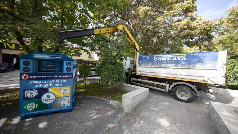 Çankaya’da 200 yeni geri dönüşüm noktası oluşturuluyor