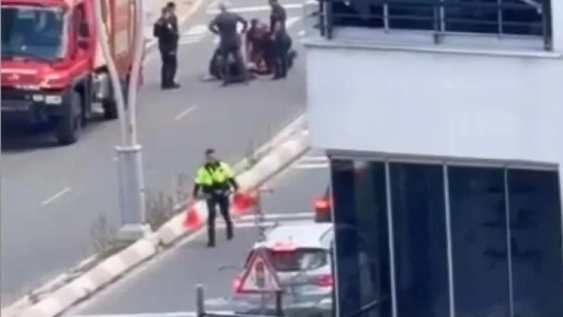 Çatalca'da itfaiye aracının çarptığı 11 yaşındaki çocuk ağır yaralandı