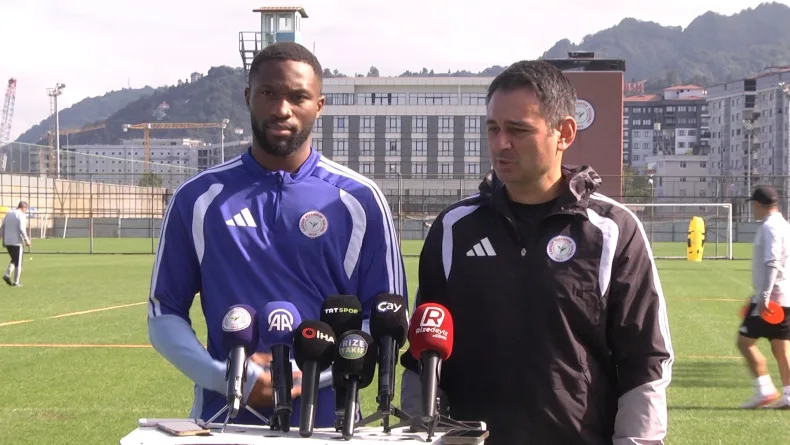 Çaykur Rizesporlu Sagnan: Taraftarımız önünde güzel sonuç almayı bekliyoruz