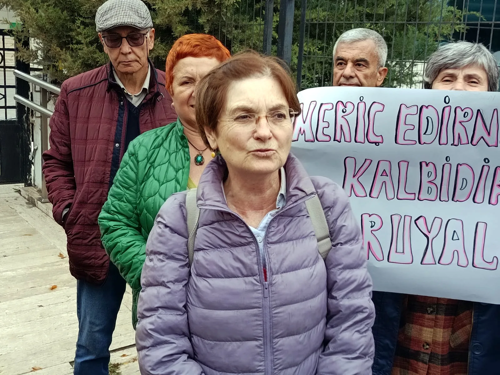 Çevre gönüllülerinden Meriç Nehri'nde kum ocağının kapasite artışına itiraz