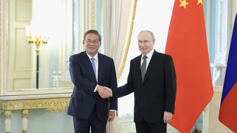 Çin Başbakanı Li, Rusya Devlet Başkanı Putin ile görüştü