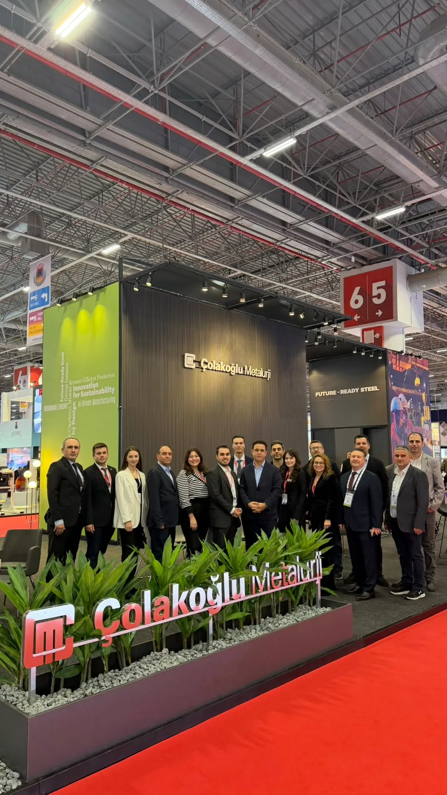 Çolakoğlu Metalurji, EuroBLECH ve ANKIROS fuarlarında çözümlerini tanıttı