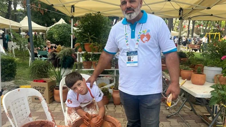 Çömlek ustası babanın izinden dünya şampiyonluğuna