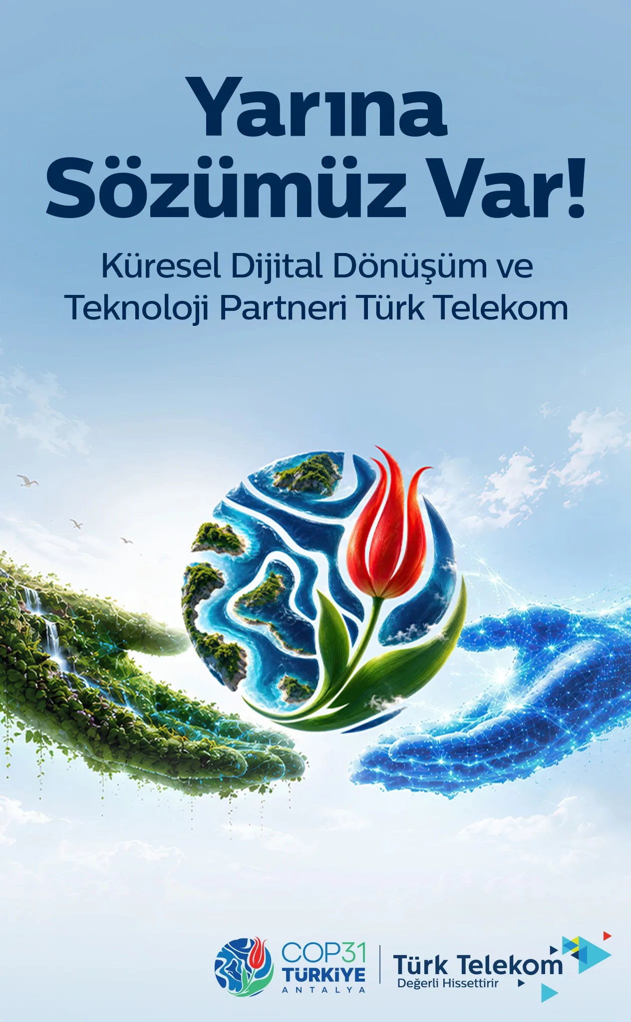 COP31’in ‘Küresel Dijital Dönüşüm ve Teknoloji’ destekçisi Türk Telekom, hazırlıklarını sürdürüyor