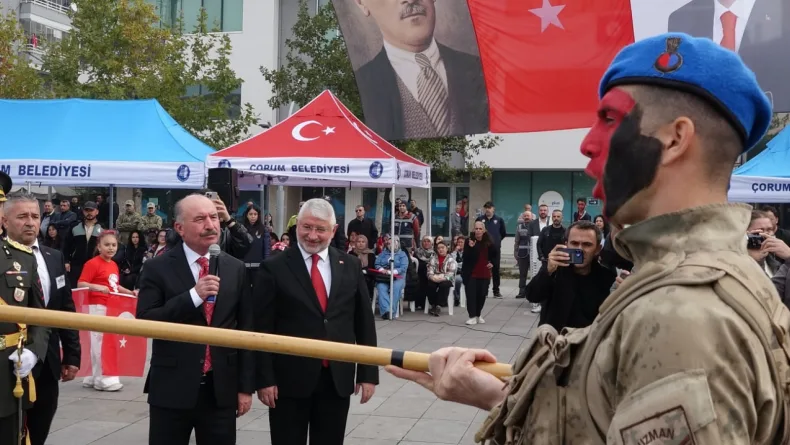 Çorum’da Cumhuriyet Bayramı coşkusu