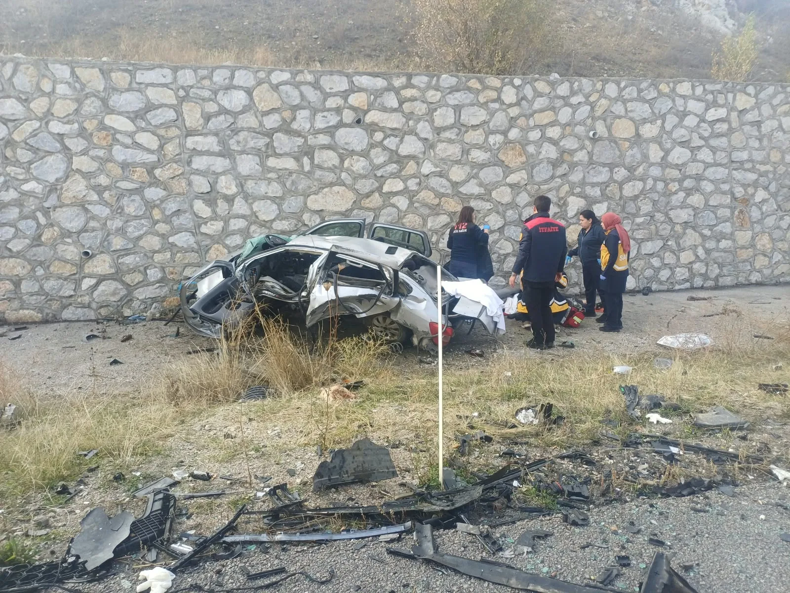 Çorum’da otomobil ile cip çarpıştı; 4 ölü, 2 yaralı