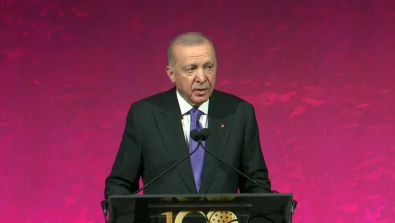 Cumhurbaşkanı Erdoğan, ‘100 Yıllık Dostluk: Türkiye-Amerika Birleşik Devletleri’ etkinliğinde konuştu