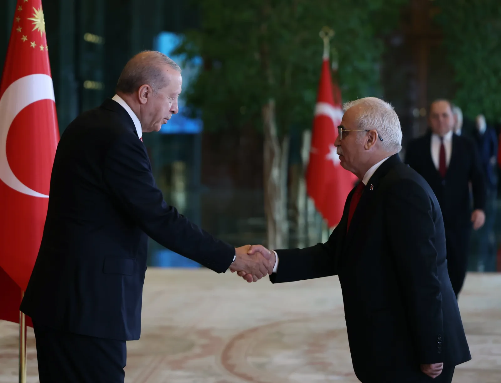 Cumhurbaşkanı Erdoğan, 29 Ekim tebriklerini kabul etti / Fotoğraflar