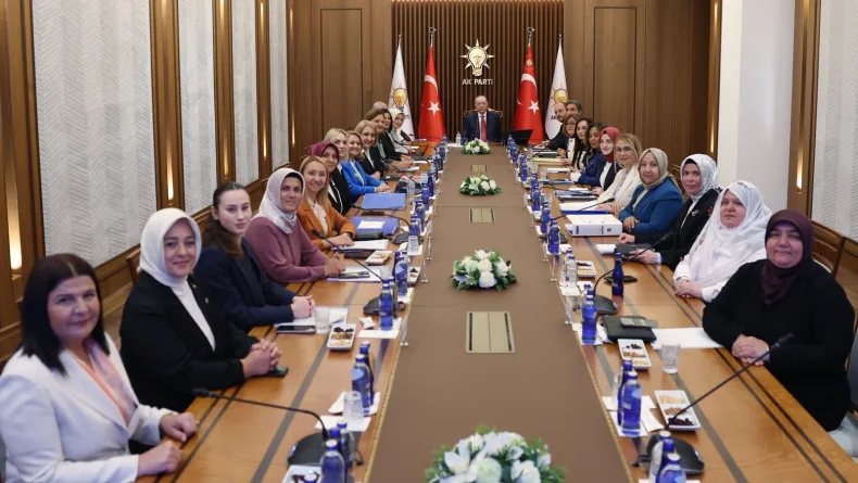 Cumhurbaşkanı Erdoğan, kadın belediye başkanlarını kabul etti