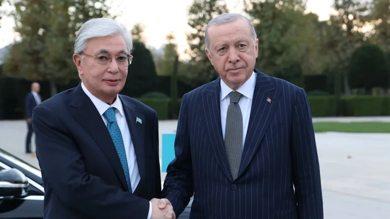 Cumhurbaşkanı Erdoğan Kazakistan Cumhurbaşkanı Tokayev'i karşıladı / Ek fotoğraflar