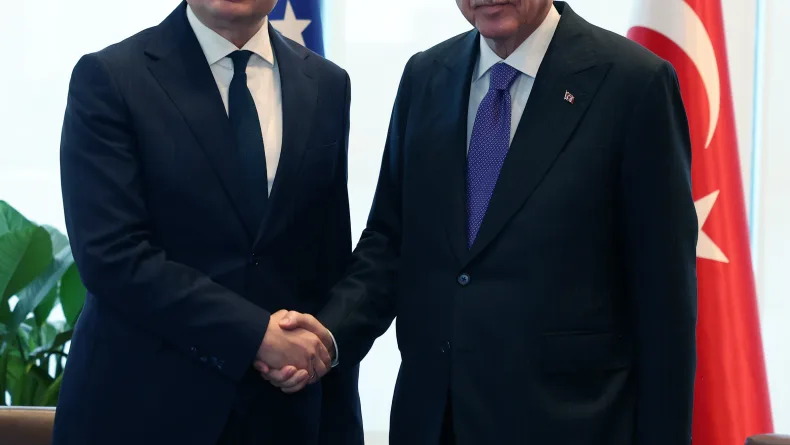 Cumhurbaşkanı Erdoğan, Kosova Başbakanı Kurti ile görüştü