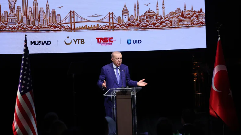 Cumhurbaşkanı Erdoğan, Türk ve Kardeş Toplulukları Buluşması'nda konuştu
