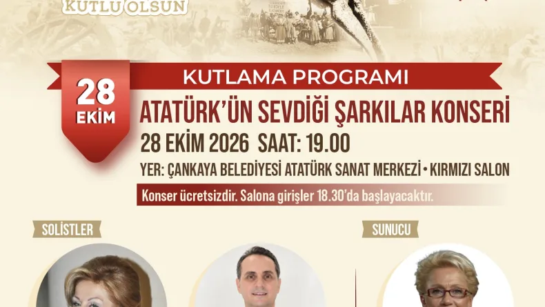 Cumhuriyet Bayramı, Çankaya’da çeşitli etkinliklerle kutlanacak
