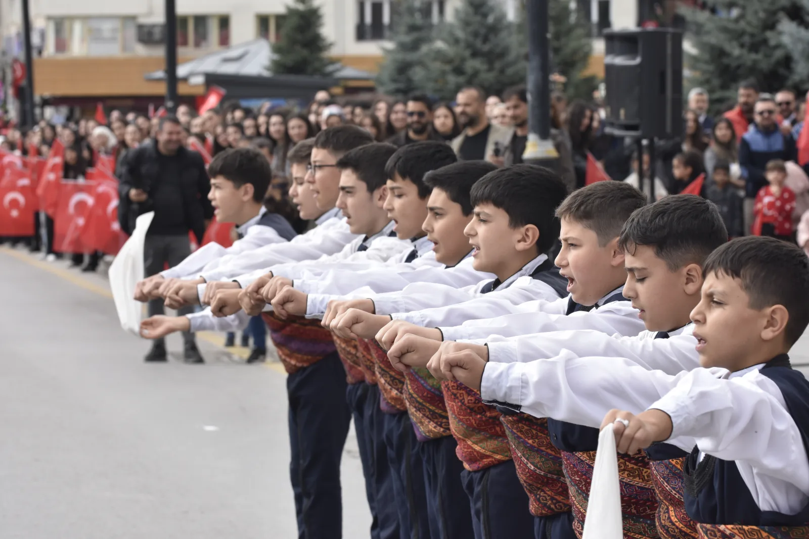 'Cumhuriyet Bayramı' coşkusuna yabancı öğrenciler de ortak oldu
