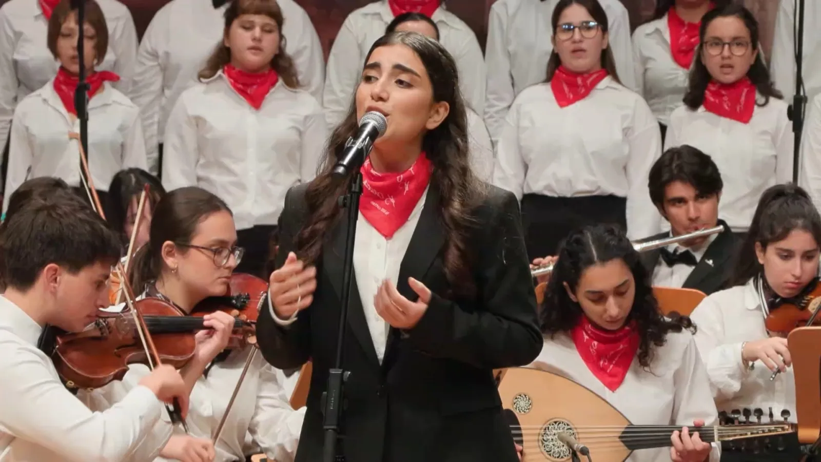 Cumhuriyet Bayramı'nın 103'üncü yılı Cemal Reşit Rey Konser Salonu’nda kutlandı