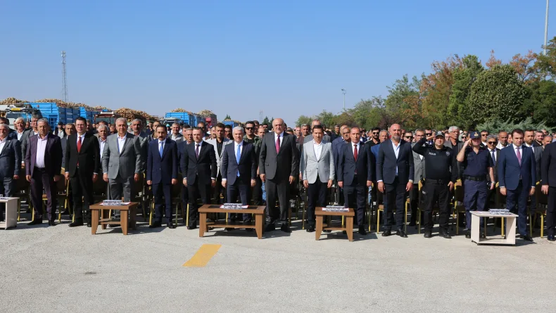 Çumra Şeker’de 23’üncü kampanya açılışı gerçekleştirildi