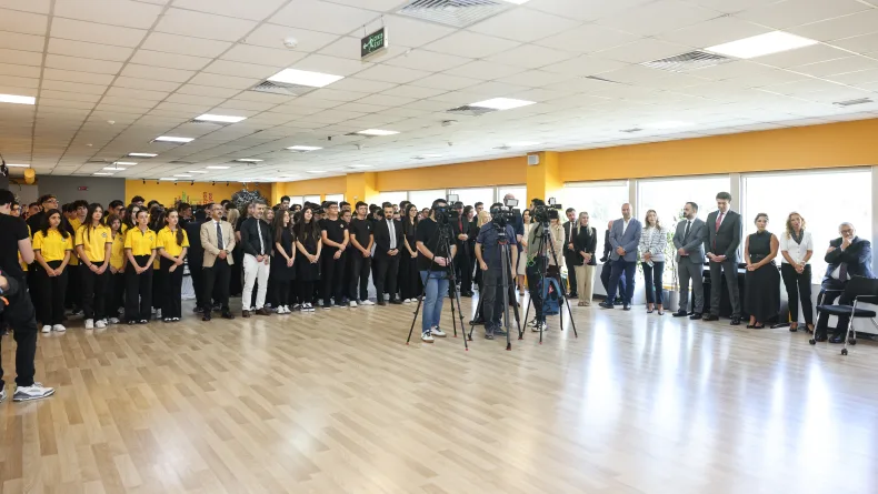 Demirören Medya ve Teknoloji Mesleki ve Teknik Anadolu Lisesi’nde ilk ders zili çaldı