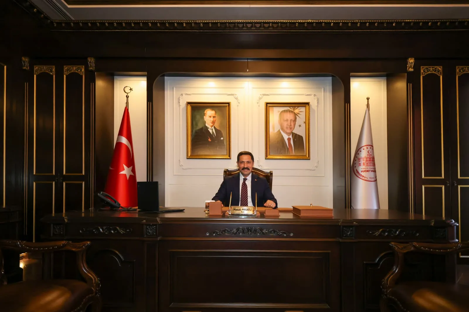 Depremde zarar gören Hatay’ın 98 yıllık tarihi valilik binası yeniden inşa edildi
