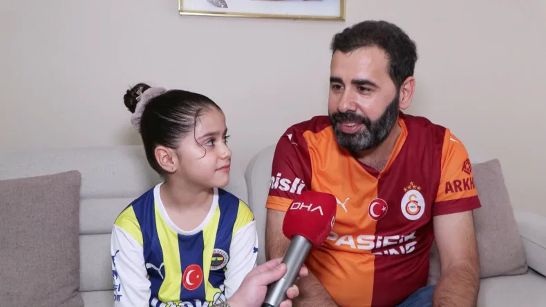 Derbiyi deplasmanda Fenerbahçe formasıyla takip eden minik taraftardan mesaj: Çok güzel duygular yaşadım, teşekkür ederim