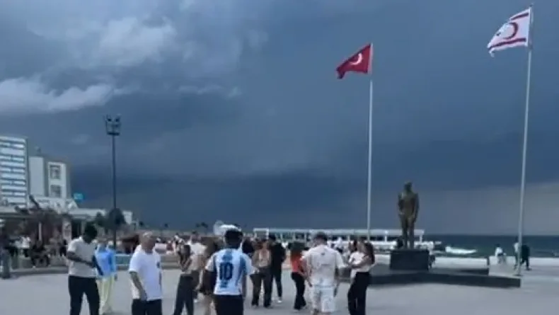 DHA’nın haberinin ardından ünü sınırı aşan 'Salla Dansı’ Girne’den kameraya yansıdı