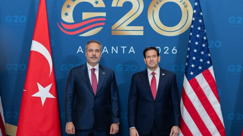 Dışişleri Bakanı Fidan,ABD Dışişleri Bakanı Rubio ile bir araya geldi