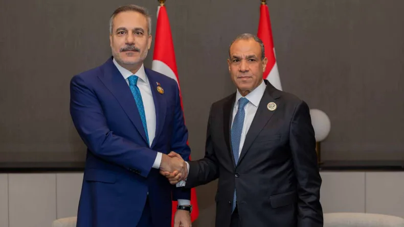 Dışişleri Bakanı Fidan, Mısırlı mevkidaşı Abdulati ile görüştü