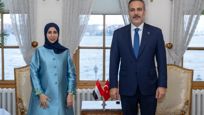 Dışişleri Bakanı Fidan, Yemen Dışişleri Bakanı Al-Zuba ile bir araya geldi