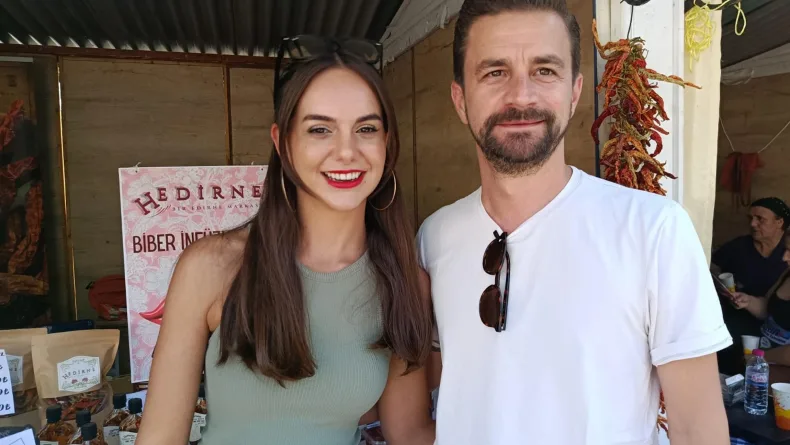 Edirne kırmızısından ruj, acı biberden dudak parlatıcısı ürettiler