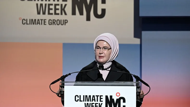 Emine Erdoğan'dan New York İklim Haftası açılış etkinliğine ilişkin paylaşım
