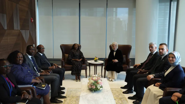 Emine Erdoğan, Kenya Cumhurbaşkanı'nın eşi Rachel Ruto ile görüştü