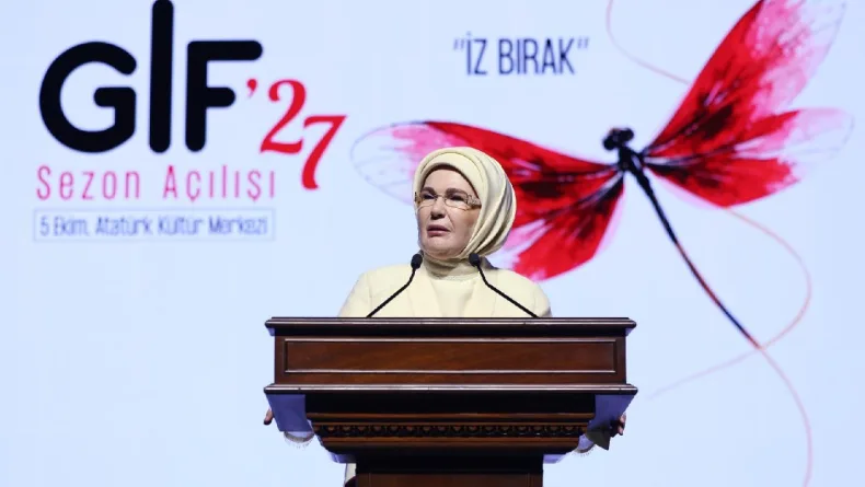 Emine Erdoğan, TÜRGEV bünyesinde faaliyet gösteren GİF'in 2027 sezon açılışında konuştu