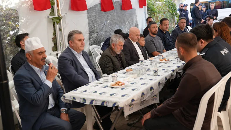 Emniyet Müdürü Yüksek’ten şehit polisin ailesine taziye ziyareti