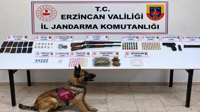 Erzincan’da torbacı operasyonu; 10 gözaltı