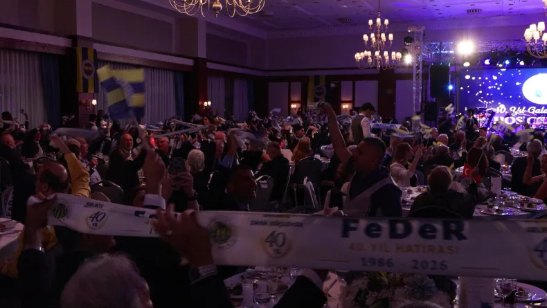 Fenerbahçeliler Derneği’nin 40’ıncı yılı kutlandı