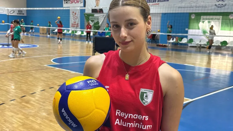 Fotoğrafıyla dünya çapında viral olan voleybolcu Meryem Cabbaroğlu DHA'ya konuştu