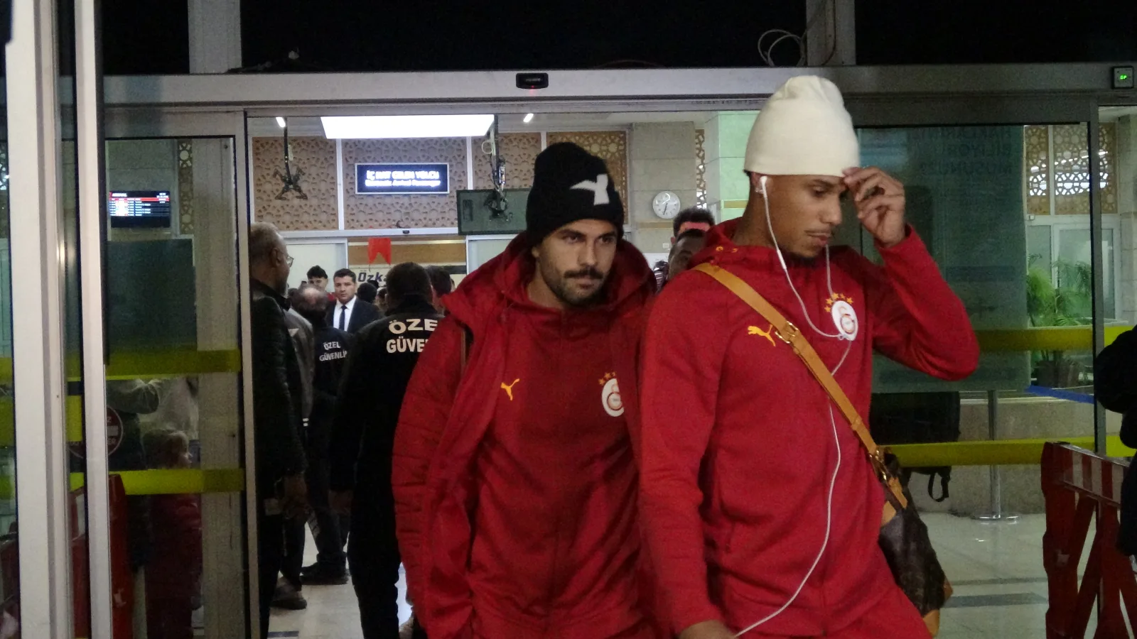 Galatasaray kafilesi, Konya'da