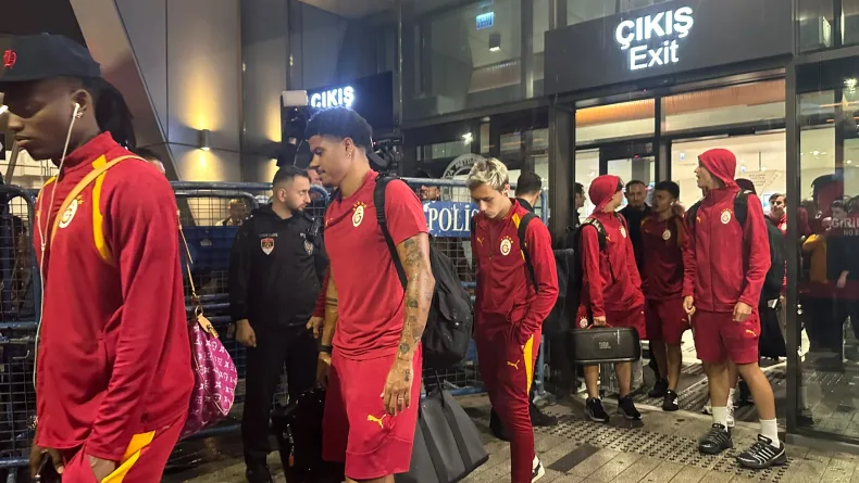 Galatasaray kafilesi Trabzon’da